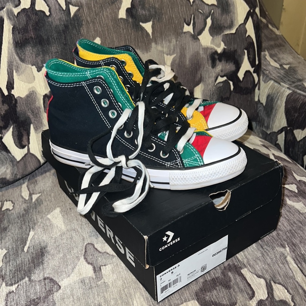 Double Upper Classic Multi Color Converse - image 2
